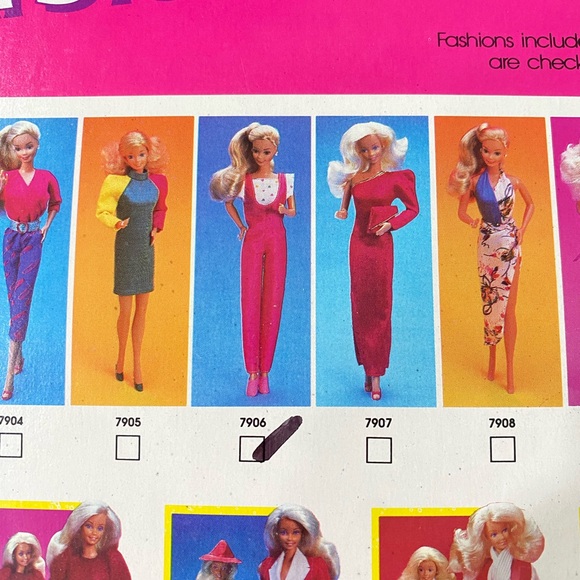 Vintage 1986 Estate Barbie Special Value Gift Pack Clothes & Purse Set 4716 - Picture 3 of 11